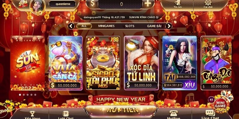 Thật thiếu sót nếu giới thiệu Sunwin mà bỏ qua slot game